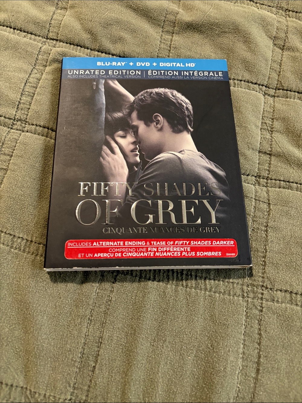 Fifty Shades of Grey (Blu-ray + DVD + Digital HD) - Unrated Edition - Black